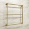 Kingston Brass 30" x 32" Wall Mount Towel Rack, Brushed Brass DTM323037 - alternate 2
